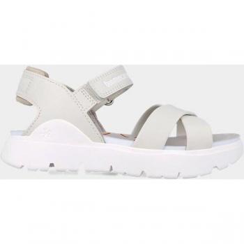 Biomecanics Sandalias abiertas de niña de piel en blanco, modelo 242274 C Sporco, tallas disponibles 24-34, color blanco