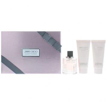 Jimmy choo illicit flower edt 100 ml bl 100 ml sg 100 ml set regalo