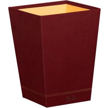 Rhodia 194619C - Papelera 24x24x32 - Rhodiarama - HomeOffice - Burdeos