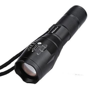 Gillberry 5000 lúmenes 5 Modes X800 XM-L T6 linterna táctica LED Militar lúmenes Alonefire 18650 ó 3 pilas AAA