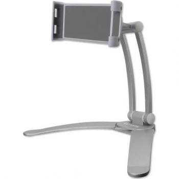 Soporte ErgoFix Universal para Escritorio/Pared para Smartphone y Tablet Plata