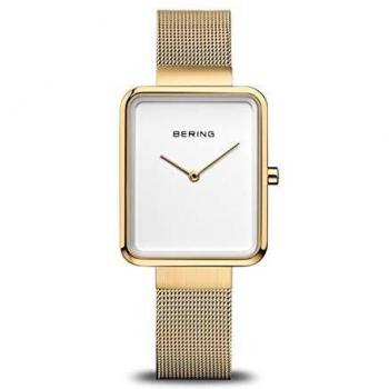 BERING Reloj Analógico Classic Collection para Mujer de Cuarzo con Correa en Acero Inoxidable y Cristal de Zafiro 14528-334