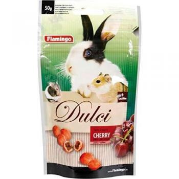 Flamingo 5 Unidades Golosina Dulci roedores Cereza 50g