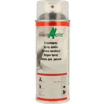 Spray de pintura acrílica brillante para llantas de aluminio y acero - 400 ml