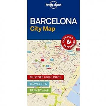 Lonely Planet Barcelona City Map