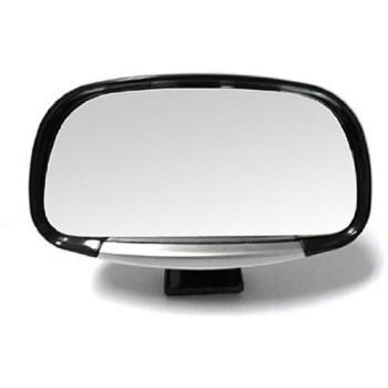 sourcing map Giratorio Convexo Coche Retrovisor Punto Ciego Espejo Negro