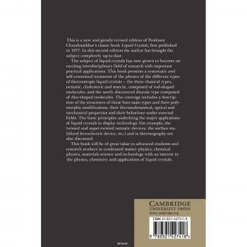 Cristales Líquidos Chandrasekhar 2ª Edición - Tapa Blanda