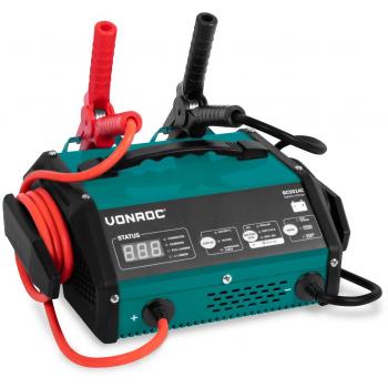 Cargador de baterías con arranque rápido - 15A - Para baterías de plomo de 6V o 12V