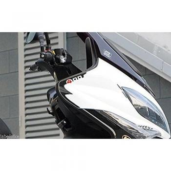 labelbike - 2 Pegatinas de Gel 3D Proteccion de Borde Compatible para Kymco XCITING 400 2012-2017