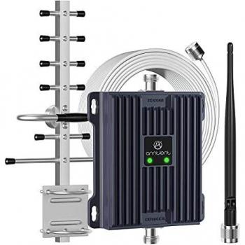 ANNTLENT Amplificador de señal de teléfono móvil 4G LTE para el hogar/Oficina/Hotel, amplifica band20 / 7, 800 / 2600MHz para Mejorar la señal de Red.