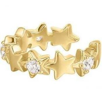 Pendiente ear cuff Star Sequence de plata bañado en oro amarillo 18k