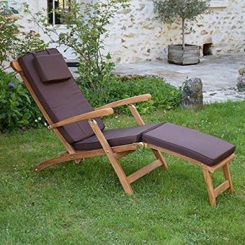 Colchoneta de Chocolate para Chaise Longue