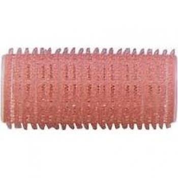 Rulos Adhesivos Rosa 24 mm - Pack de 12 Unidades