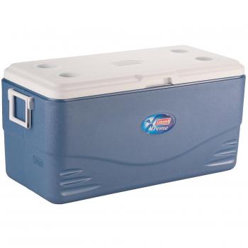 Coleman 100Qt Xtreme - Nevera de acampada, tamaño 90 L, color azul / blanco