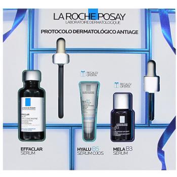 La Roche-Posay Effaclar Ultra Concentrated Serum Set with Hyalu B5 Eye Serum and Mela B3 Serum Gift Pack