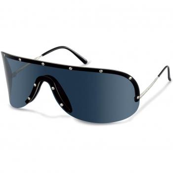 Porsche Design P8479 B Gafas de Sol para Hombre Plateadas con lentes polarizados, diseño elegante, estructura ligera y protección UV