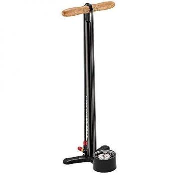 Lezyne Steel Floor Drive-manomètre 3 5 Bomba de pie Unisex, Black/Hi-Gloss
