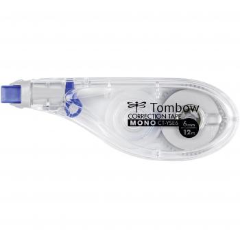 Tombow 307041 - Cinta correctora, 6 mm x 12 m