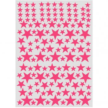 Fdit Etiqueta de Pared de PVC Extraíble Pegatina de Pared de Estrellas DIY Etiqueta de Pared de Arte Vinilo Calcomanía Decoración para Sala Hogar