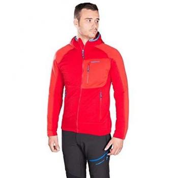 TRANGOWORLD Trx2 Stretch Pro Chaqueta, Hombre, Rojo Oscuro/Rojo, XL