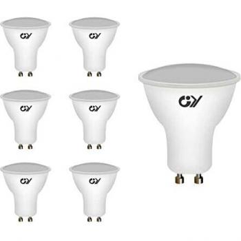 GY 6 bombillas LED inteligentes GU10, 8 vatios
