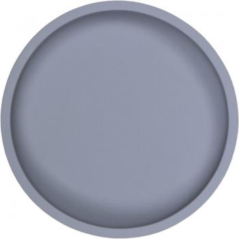 Tryco Dusty Blue Silicone Round Plate