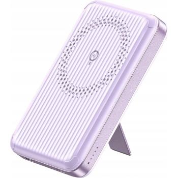 Powerbank Innostyle Powerswitch Inducción Rápida 10000mAh para MagSafe con Soporte Morado