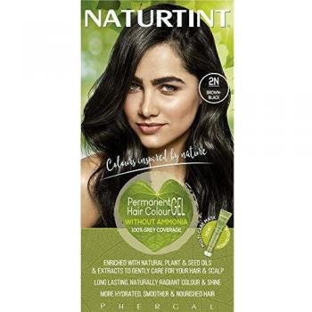 Naturtint Permanent Hair Color 2N Brown Black (155ml)