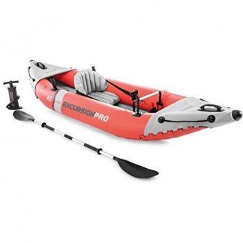 Intex Excursion Pro K1 Inflatable Kayak - 1 Person, 305 x 91 x 46 cm