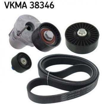 Juego de correas trapeciales poli V SKF VKMA 38346