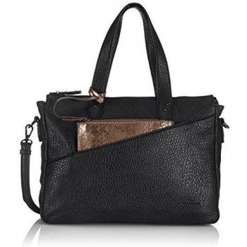 Tom Tailor Acc JENNA - Bolso Tote para mujer, color Negro 60, talla 37x29x10 cm