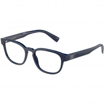 Dolce & Gabbana DG3340F Asian Fit 3280 Armazones para Hombre Azules