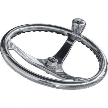 EDSON 1710ST-14-KIT 14.5 INCH SS COMFORT GRIP STEERING WHEEL WITH POWERKNOB