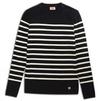 Armor-Lux Women's Striped Sailor Sweater Groix