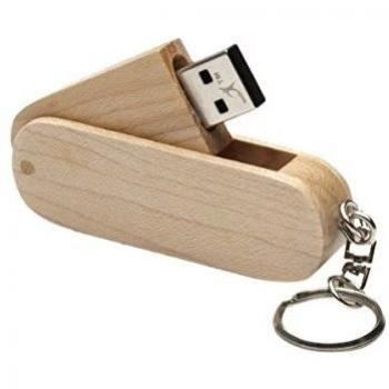 aricona N°8 Fun Stick Dispositivo USB madera DLH-1 de 8GBCapacidad de almacenaje, USB 2.0/1.1, divertido dispositivo USB Plug&Play con más durabilidad