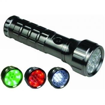 Technoline T9029S - Linterna de metal, titanio