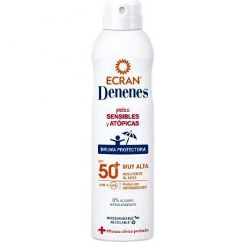DENENES Spray 250 ML. F-50+, Negro, Estandar