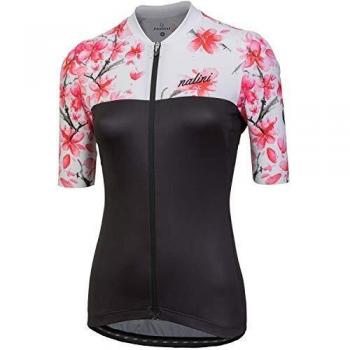 Nalini Pro Moderna - Maillot de ciclismo de manga corta para mujer -  Negro -  X-Large