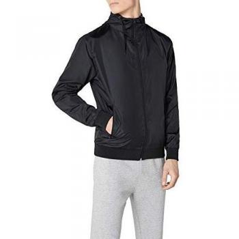 Urban Classics Waterproof Windbreaker Jacket for Men - Sizes S to 5XL - Black