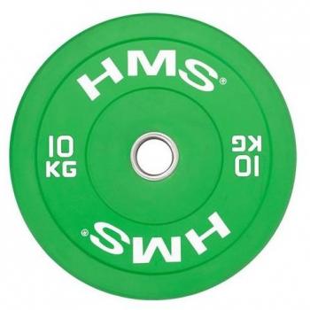 Placa Olímpica Verde de 10 kg HMS CBR10