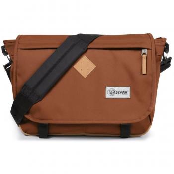 Eastpak Delegate Bolso Bandolera, Diseño Into Sambal, Color Marrón