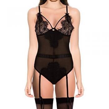 INTIMAX CORSETS LENCERIA Y MODA Body Snake,s Eyes Negro