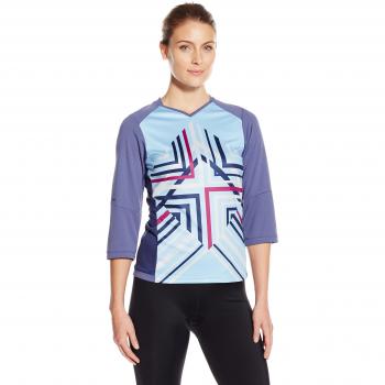 Pearl Izumi Launch 3/4 de ciclismo para mujer corta azul/negro 2015, color deep indigo, tamaño XL