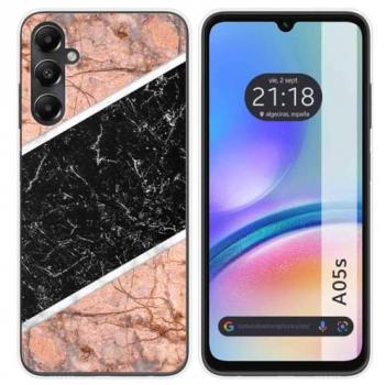 Funda de Silicona para Samsung Galaxy A05s con Diseño de Mármol 07