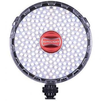 Rotolight NEO 2 LED Video Light for Cameras, Continuous Adjustable Colour with built in High-Speed Sync Flash