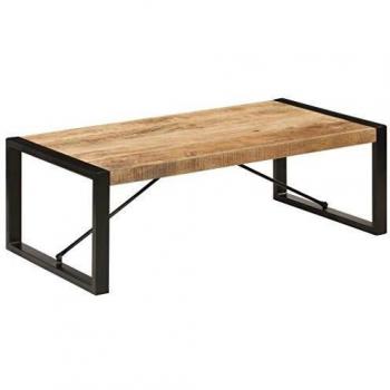 Solid Mango Wood Coffee Table 47.2x23.6x15.7