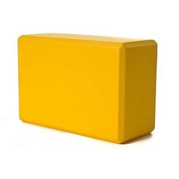 Trendy Sport Bloc de yoga en mousse - 10 cm - Jaune