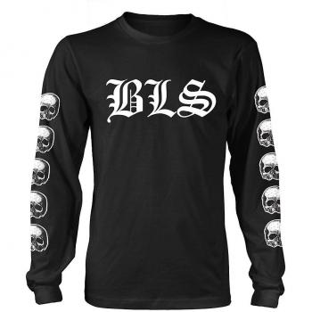 Black Label Society Unisex Long Sleeve T-Shirt - Logo (Back Print) - Black - Medium