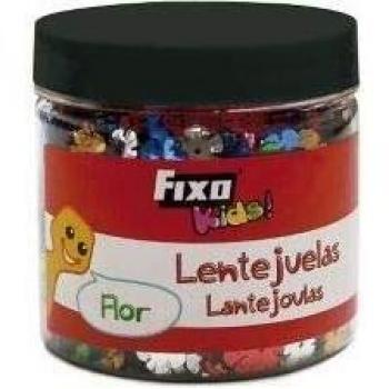 Fixo Kids Lentejuelas Círculos, Plástico, Colores Surtidos