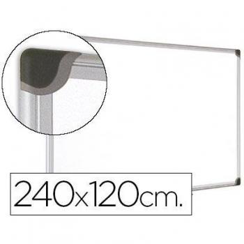 Bi-Office CR1501178 - Pizarra magnética, 240 x 120 cm, color blanco